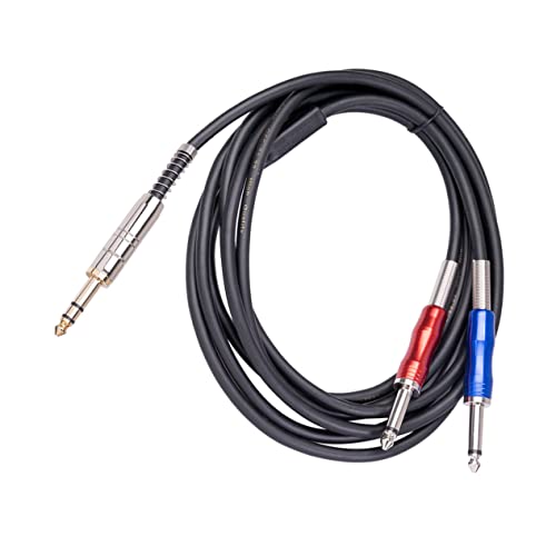 Yardwe 3M Klinkenkabel Dual Mono Zu Stereo Umrichter Für Gitarre Lautsprecher Und Mixer Flexibles Und Langlebiges Audiokabel Ofc Kupferleitung Für Hohen Klanggenuss von Yardwe