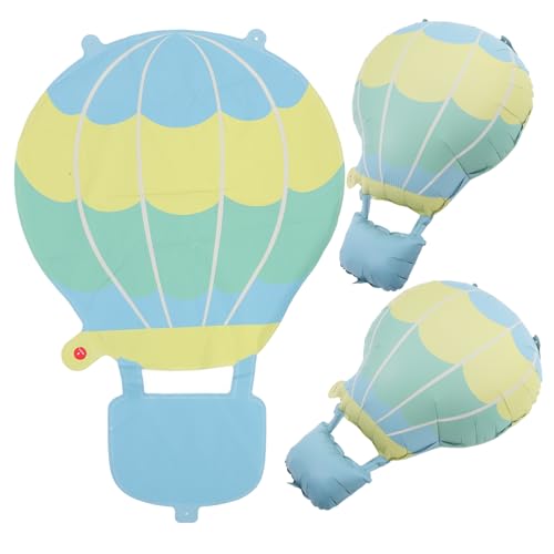 Yardwe 3Stücke Heißluftballons Aus Aluminiumfolie Party Dekoration Für Geburtstagsfeiern Und Festivals Strapazierfähig Und Lebendige Designs Für Unvergessliche Yardwe 3Stücke Heißluftballons Aus Aluminiumfolie Party Dekoration Für Geburtstagsfeiern Und Festivals Strapazierfähig Und Lebendige Designs Für Unvergessliche von Yardwe