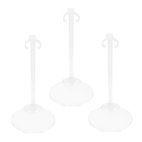 Yardwe 3Stücke Puppenständer Für Puppen Stabiler Und Sicherer Halter Aus Material Mit Breiter Basis Zur Aufbewahrung Und Präsentation Ihrer Puppen Yardwe 3Stücke Puppenständer Für Puppen Stabiler Und Sicherer Halter Aus Material Mit Breiter Basis Zur Aufbewahrung Und Präsentation Ihrer Puppen von Yardwe