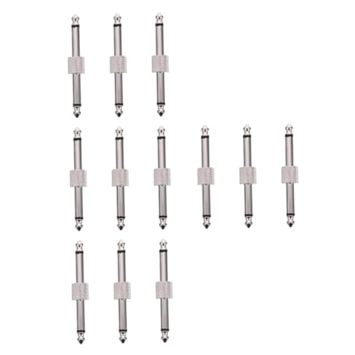 Yardwe 4 Sätze Gitarren Effektpedal Adapter Doppelte Kopfverbindung Kompakt Und Platzsparend Für Pedalboards Verlustfreie Signalübertragung Für Optimale Klangqualität 3 Stücke * 4 Yardwe 4 Sätze Gitarren Effektpedal Adapter Doppelte Kopfverbindung Kompakt Und Platzsparend Für Pedalboards Verlustfreie Signalübertragung Für Optimale Klangqualität 3 Stücke * 4 von Yardwe