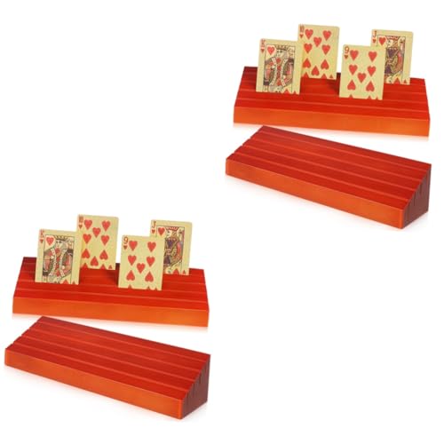 Yardwe 4 Stck. Spielkartensockel Aus Holz Spielkartenständer Brückenkartenhalter Spielkartenhalter Kartenhalter Für Kartenspiele Spielkartenfach Brown Kiefernholz Yardwe 4 Stck. Spielkartensockel Aus Holz Spielkartenständer Brückenkartenhalter Spielkartenhalter Kartenhalter Für Kartenspiele Spielkartenfach Brown Kiefernholz von Yardwe