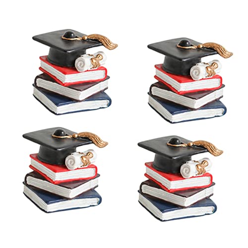 Yardwe 4 Stück Buchförmige Kuchenaufleger Teiliges Set Kreative Tortendekoration für Abschlussfeiern und Geburtstagsfeiern Deko für Schülerfeste und Fotorequisiten Yardwe 4 Stück Buchförmige Kuchenaufleger Teiliges Set Kreative Tortendekoration für Abschlussfeiern und Geburtstagsfeiern Deko für Schülerfeste und Fotorequisiten von Yardwe
