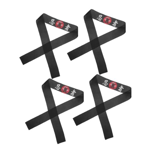 Yardwe 4 Stück Ninja Stirnband Teiliges Multifunktionale Karate Koch Kopfbedeckung mit Traditionellem Japanischem Design Atmungsaktiv und für Sport und Kulturelle Veranstaltungen Yardwe 4 Stück Ninja Stirnband Teiliges Multifunktionale Karate Koch Kopfbedeckung mit Traditionellem Japanischem Design Atmungsaktiv und für Sport und Kulturelle Veranstaltungen von Yardwe