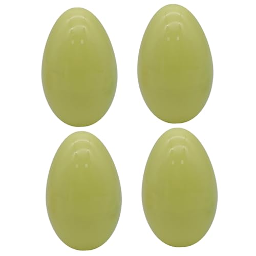 Yardwe 4 Stück Ostereier Party Dekorationen für Jumbo leer plastikenten easter eggs süßigkeiten mitgebsel süssigkeiten mitgebsel easter decoration Osterzubehör Eierschale aus Kunststoff von Yardwe