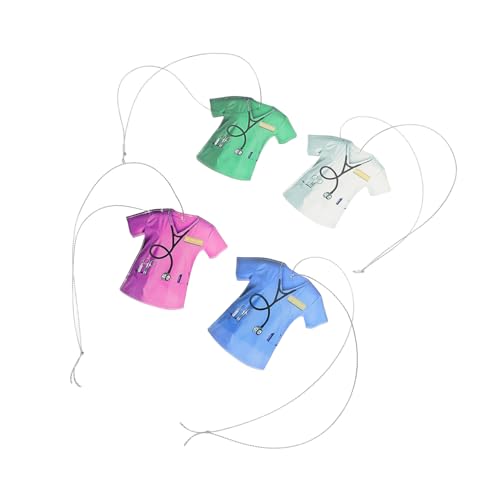 Yardwe 4 Stück Schlüsselanhänger Taschenanhänger Zubehör Für Themenpartys Schlüsselkette Schlüsselhalter Für Ärzte Schlüsselschmuck Arzt Charme Partygeschenk Themenparty Gefallen Acryl von Yardwe