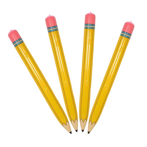 Yardwe 4 Stück Teiliges Aufblasbare Riesen-bleistifte PVC Langlebig Wiederverwendbar Leichte Schulanfang Deko Klassenzimmer Party Dekoration Yardwe 4 Stück Teiliges Aufblasbare Riesen-bleistifte PVC Langlebig Wiederverwendbar Leichte Schulanfang Deko Klassenzimmer Party Dekoration von Yardwe