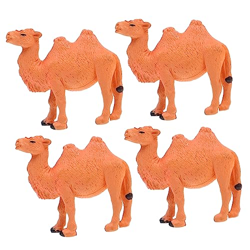 Yardwe 4 Stücke Miniatur Kamel Modelle aus PVC Realistische Tierfiguren als Tischdekoration für Sammler für Zuhause und Büro Yardwe 4 Stücke Miniatur Kamel Modelle aus PVC Realistische Tierfiguren als Tischdekoration für Sammler für Zuhause und Büro von Yardwe