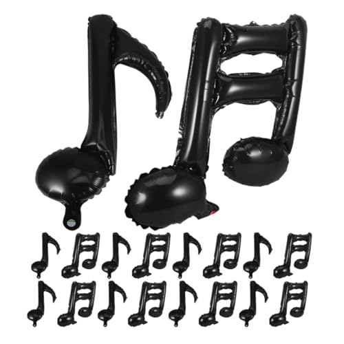 Yardwe 40 Stück Musiknoten-luftballons – Musikthema-luftballons Als Dekoration Für Konzerte, Bandauftritte Und Partys, Geburtstage, Babypartys Yardwe 40 Stück Musiknoten-luftballons – Musikthema-luftballons Als Dekoration Für Konzerte, Bandauftritte Und Partys, Geburtstage, Babypartys von Yardwe