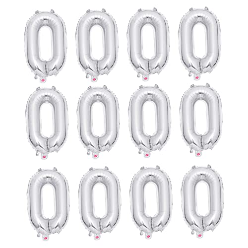Yardwe 40 Stück Silber Folienballons Kette Party Deko Metallic Luftballons für Geburtstag Hochzeit Familienfeier Wiederverwendbar Langlebig Yardwe 40 Stück Silber Folienballons Kette Party Deko Metallic Luftballons für Geburtstag Hochzeit Familienfeier Wiederverwendbar Langlebig von Yardwe