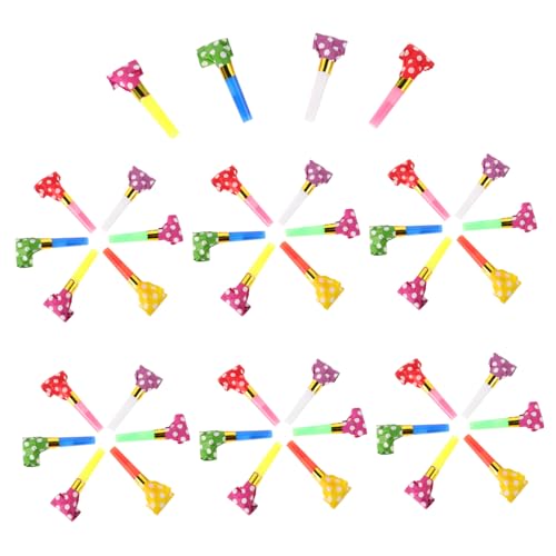 Yardwe 40Stücke Bunte Party Blowouts für Kindergeburtstage Lustige Geräuschemacher für Fröhliche Feierlichkeiten und Unvergessliche Yardwe 40Stücke Bunte Party Blowouts für Kindergeburtstage Lustige Geräuschemacher für Fröhliche Feierlichkeiten und Unvergessliche von Yardwe