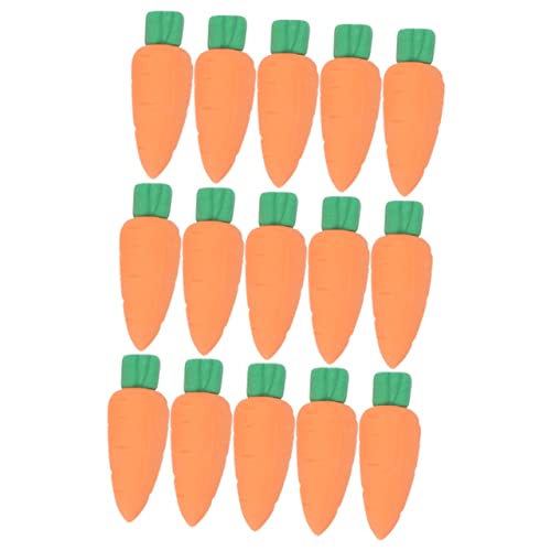 Yardwe 40Stücke Karotten Radiergummis Für Niedliche Gummieraser Für Partys Und Mitgebsel Für Bastelprojekte Und Kreative Aktivitäten von Yardwe