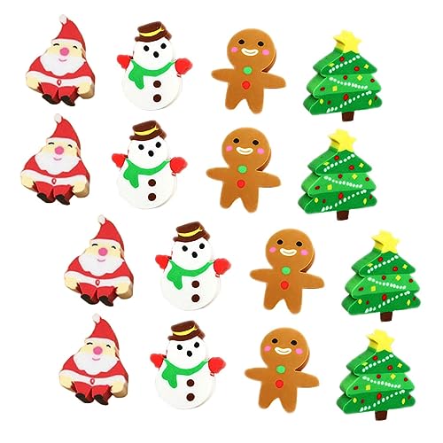 Yardwe 40Stücke Radiergummis Niedliche Weihnachtsbaum Form Lustige Radiergummis Für Für Schulanfänger Und Kindergarten Und Schule von Yardwe