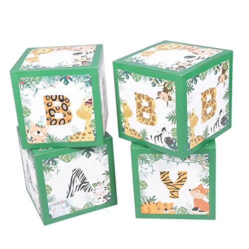 Yardwe 4Stücke Geburtstags Party Boxen Mit Cartoon Tiermotiven Deko Für Duschen Und Geburtstagsfeiern Kompakte Für Eindrucksvolle Arrangements Yardwe 4Stücke Geburtstags Party Boxen Mit Cartoon Tiermotiven Deko Für Duschen Und Geburtstagsfeiern Kompakte Für Eindrucksvolle Arrangements von Yardwe