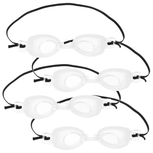 Yardwe 4Stücke Puppen DIY Puppenkostüm Zubehör Brillen Requisite Für Kreative Rollenspiele Mini Brillen Für Puppenliebhaber von Yardwe