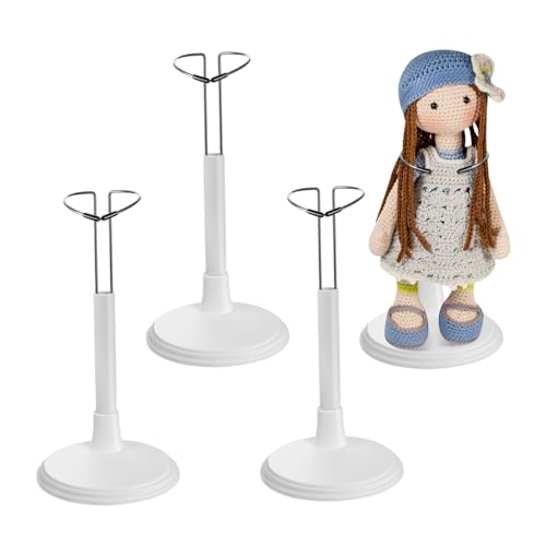 Yardwe 4Stücke Teiliges Puppenständer Für Puppenpräsentation Robuste Halterungen Für Sichere Und Stilvolle Ausstellung Von Spielzeugpuppen Für Schaufenster Und Sammlungen von Yardwe
