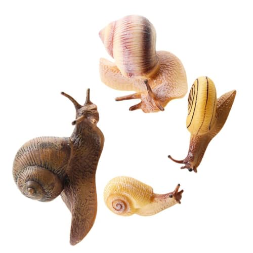 Yardwe 4Stücke Teiliges Schneckenmodell Realistische Tiere für Bildung Kuchendekoration für Kindergeburtstage Fördert Kreativität Niedliche Figuren Yardwe 4Stücke Teiliges Schneckenmodell Realistische Tiere für Bildung Kuchendekoration für Kindergeburtstage Fördert Kreativität Niedliche Figuren von Yardwe