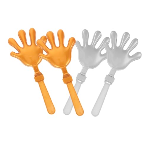 Yardwe 4stücke Handklatscher Klatsch-krachmacher Für Partys Jubel-Requisiten Handklatsch-Requisite Streich-krachmacher Party-krachmacher Zubehör Für Konzerte Klatschende Hände von Yardwe