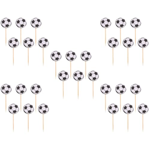 Yardwe 5 Sätze Fußball-kucheneinsatz Sportball-cupcake-topper Junge Kugeln Kuchen Für Post Party-cupcake-dekoration Cupcake -topper Partygeschenk Papier 60 Stück * 5 Yardwe 5 Sätze Fußball-kucheneinsatz Sportball-cupcake-topper Junge Kugeln Kuchen Für Post Party-cupcake-dekoration Cupcake -topper Partygeschenk Papier 60 Stück * 5 von Yardwe