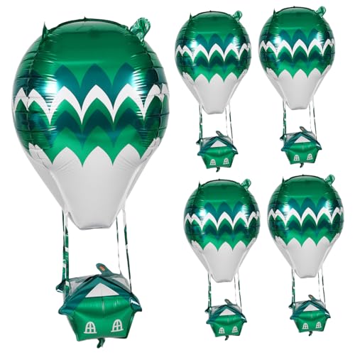 Yardwe 5 Stück Hängende Heißluftballon Dekorationen für Geburtstagsfeiern Einfach Aufzublasen für Drinnen und Draußen eine Festliche Yardwe 5 Stück Hängende Heißluftballon Dekorationen für Geburtstagsfeiern Einfach Aufzublasen für Drinnen und Draußen eine Festliche von Yardwe