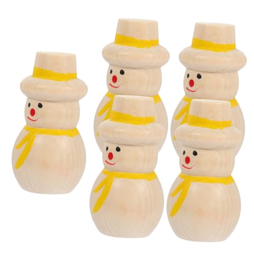 Yardwe 5 Stück Teiliges Holz Schneemann Bastelpuppe Diy Holzfigur Weihnachten Bastelset Malspaß Holzpuppen Bemalen Weihnachtsdeko Holz Schneemann Diy Yardwe 5 Stück Teiliges Holz Schneemann Bastelpuppe Diy Holzfigur Weihnachten Bastelset Malspaß Holzpuppen Bemalen Weihnachtsdeko Holz Schneemann Diy von Yardwe