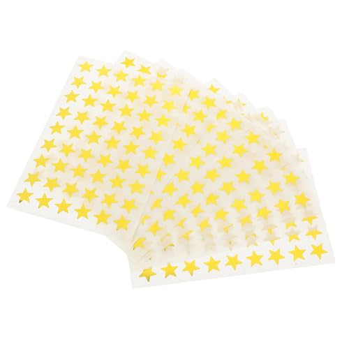 Yardwe 50 Blatt Bunte Sternaufkleber Selbstklebend Aluminiumfolie DIY Tagebuch Sticker Dekorative Scrapbook Sticker für Kalender Fotoalben Bastelprojekte Vielseitig Verwendbar Yardwe 50 Blatt Bunte Sternaufkleber Selbstklebend Aluminiumfolie DIY Tagebuch Sticker Dekorative Scrapbook Sticker für Kalender Fotoalben Bastelprojekte Vielseitig Verwendbar von Yardwe