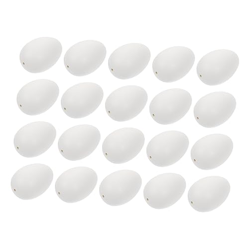 Yardwe 50 Stück DIY Ostereier Dekorationsset Handbemalte Kunststoff Eier für Kreative Bastelprojekte für Osterdekoration und DIY Designs Yardwe 50 Stück DIY Ostereier Dekorationsset Handbemalte Kunststoff Eier für Kreative Bastelprojekte für Osterdekoration und DIY Designs von Yardwe