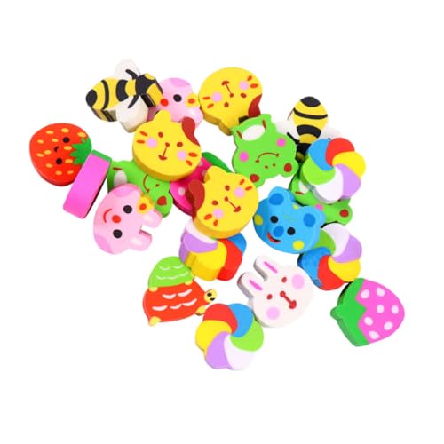 Yardwe 50 Stück Mini Radiergummis Kreative Fruchtige Cartoon Radierer für Lustige Schulbedarf Perfektes für Belohnungen Yardwe 50 Stück Mini Radiergummis Kreative Fruchtige Cartoon Radierer für Lustige Schulbedarf Perfektes für Belohnungen von Yardwe