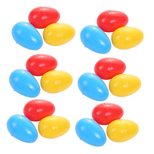 Yardwe 50 Stück Teiliges Kunststoff Ostereier zum Befüllen Bunte Drehbare DIY Eier Osterdekoration und Partyfüllung für Ostereiersuche und Geschenke Zufällige Farbe Zufällige Farbe Yardwe 50 Stück Teiliges Kunststoff Ostereier zum Befüllen Bunte Drehbare DIY Eier Osterdekoration und Partyfüllung für Ostereiersuche und Geschenke Zufällige Farbe Zufällige Farbe von Yardwe
