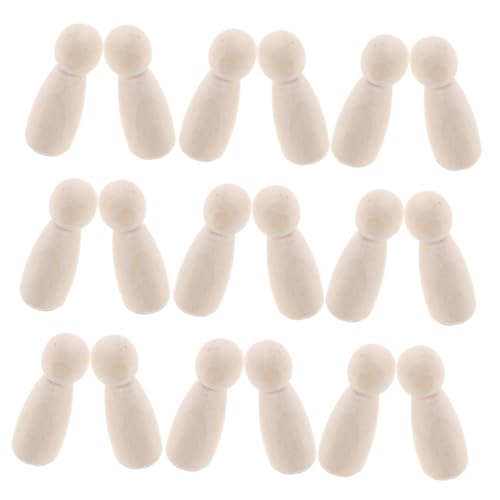 Yardwe 50 Stück Unbemalte Holzfiguren für Diy Malerei und Dekoration Kreative Bastelprojekte für Gruppenaktivitäten Yardwe 50 Stück Unbemalte Holzfiguren für Diy Malerei und Dekoration Kreative Bastelprojekte für Gruppenaktivitäten von Yardwe