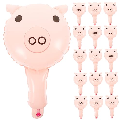 Yardwe 50Stücke Ballon Lustige Folienballons Für Partys Aufblasbare Partydekoration Für Kindergeburtstage Für Schweine Mottopartys Und Festlichkeiten von Yardwe