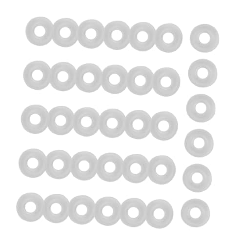 Yardwe 50Stücke Gummistopper für Schmuckherstellung Transparente Stopperringe für Armbänder und Ohrringe Zubehör für DIY Schmuckprojekte Yardwe 50Stücke Gummistopper für Schmuckherstellung Transparente Stopperringe für Armbänder und Ohrringe Zubehör für DIY Schmuckprojekte von Yardwe