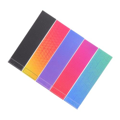 Yardwe 5Stücke Druckstreifen Aufkleber Kreative Stressabbau Sticker für Telefon und Tischdekoration aus Langlebigem Peva Material für Freunde Farbige Designs von Yardwe