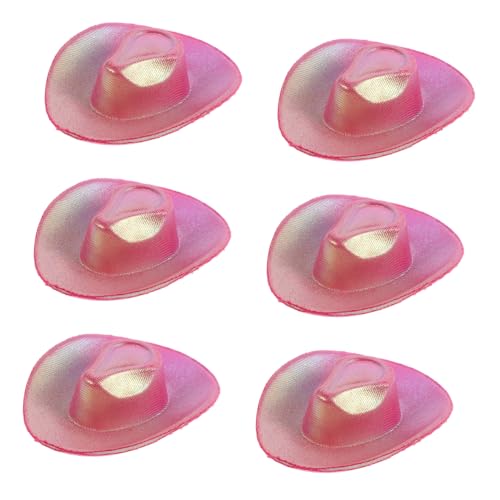 Yardwe 6 Stück Dekoration für Weinflaschenverschlüsse Rave-Hut blaue Partyhüte Mini-Teeparty-Hüte leuchtender Hut Mini-Hüte Cowgirlhüte Junggesellenabschied Plastik Rosy Yardwe 6 Stück Dekoration für Weinflaschenverschlüsse Rave-Hut blaue Partyhüte Mini-Teeparty-Hüte leuchtender Hut Mini-Hüte Cowgirlhüte Junggesellenabschied Plastik Rosy von Yardwe