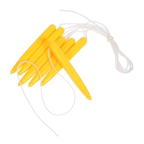 Yardwe 6 Stück Ersatz Stift mit Seil für Magnetisches Zeichenbrett Kreatives Zeichnen und Kinderfreundliches Design für Frühe Bildung von Yardwe