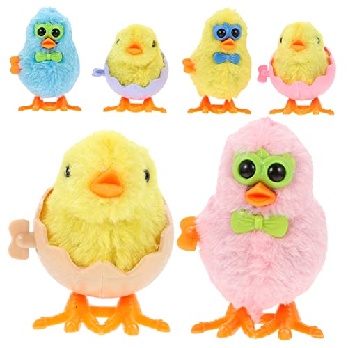 Yardwe 6 Stück Hühnchen Aufziehspielzeug Lustige Laufspielzeuge für Ostern Mitgebsel für Kindergeburtstage und Partys Kreative Batteriefreie Unterhaltung Yardwe 6 Stück Hühnchen Aufziehspielzeug Lustige Laufspielzeuge für Ostern Mitgebsel für Kindergeburtstage und Partys Kreative Batteriefreie Unterhaltung von Yardwe
