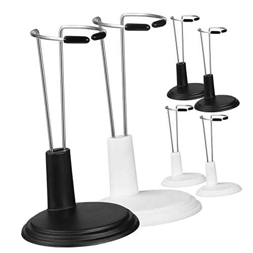 Yardwe 6 Stück Puppenständer Höhenverstellbar Praktische Halterungen für Actionfiguren für Präsentation und Aufbewahrung von Puppen im Zuhause oder Geschäft von Yardwe