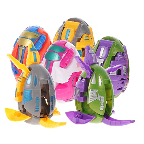 Yardwe 6 Stück Teiliges Dinosaurier Deformationsspielzeug Lustiges Lebensechtes Dino für Dekorationsspielzeug Vielseitig Einsetzbar für Drinnen und Draußen Yardwe 6 Stück Teiliges Dinosaurier Deformationsspielzeug Lustiges Lebensechtes Dino für Dekorationsspielzeug Vielseitig Einsetzbar für Drinnen und Draußen von Yardwe