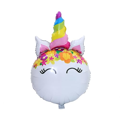 Yardwe 6 Stück Teiliges Einhorn Luftballons Party Dekoration für Kindergeburtstage Kreative und Praktische Deko für Zuhause Kindergarten und Feiern Perfektes Fotomotiv Yardwe 6 Stück Teiliges Einhorn Luftballons Party Dekoration für Kindergeburtstage Kreative und Praktische Deko für Zuhause Kindergarten und Feiern Perfektes Fotomotiv von Yardwe