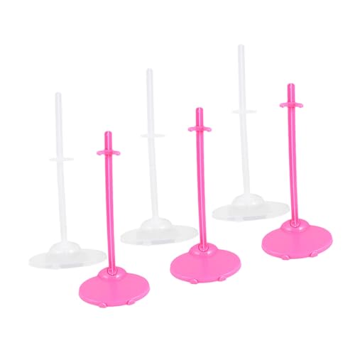 Yardwe 6 Stück Teiliges Puppenständer Transparent Rosa Stabile Doll Stands mit Flachem Boden Geeignet für Actionfiguren Handgefertigte Modelle Puppenhalter für Zuhause und Laden Yardwe 6 Stück Teiliges Puppenständer Transparent Rosa Stabile Doll Stands mit Flachem Boden Geeignet für Actionfiguren Handgefertigte Modelle Puppenhalter für Zuhause und Laden von Yardwe