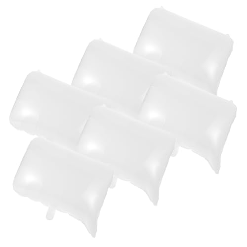 Yardwe 6 Stücke Rechteckige Party Luftballons Aluminium Film Party Luftballons Dekorationen Ornament Luftballons Graduierung Ballon Decor Weiß von Yardwe