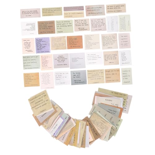 Yardwe 60 Stück Teiliges Vintage Inspirierende Zitate Sticker Selbstklebende Scrapbook Aufkleber für DIY Kalender Planer Motivationsaufkleber für und Bastelprojekte Yardwe 60 Stück Teiliges Vintage Inspirierende Zitate Sticker Selbstklebende Scrapbook Aufkleber für DIY Kalender Planer Motivationsaufkleber für und Bastelprojekte von Yardwe