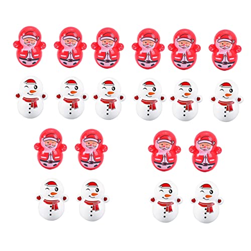 Yardwe 60 Stück Weihnachtsmann und Schneemann Kunststoff Wackelspielzeug Teiliges Lustige Lehrreiche Tischdeko für Kreative Spielzeuge Fantasie und Gedächtnis Yardwe 60 Stück Weihnachtsmann und Schneemann Kunststoff Wackelspielzeug Teiliges Lustige Lehrreiche Tischdeko für Kreative Spielzeuge Fantasie und Gedächtnis von Yardwe