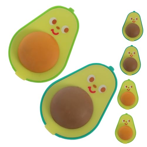 Yardwe 6Stücke Süße Avocado Bleistiftspitzer Radiergummi Und Manuelle Für Schulbedarf Für Kreative Yardwe 6Stücke Süße Avocado Bleistiftspitzer Radiergummi Und Manuelle Für Schulbedarf Für Kreative von Yardwe