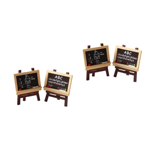 Yardwe 8 Stück Miniatur Holz Staffelei Teilig mit Schwarzer Tafel Miniatur Deko Ornament Puppenhaus Zubehör Langlebig und Formbeständig für Landschaft Yardwe 8 Stück Miniatur Holz Staffelei Teilig mit Schwarzer Tafel Miniatur Deko Ornament Puppenhaus Zubehör Langlebig und Formbeständig für Landschaft von Yardwe