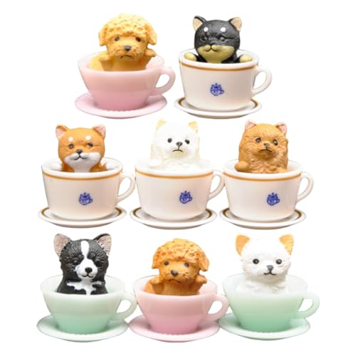 Yardwe 8 Stück Teiliges Miniatur Katzen Hundefiguren aus PVC Realistische Tierornamente für Puppenhaus Schreibtisch Wohnraumdekoration Vielseitige Mini-tiermodelle als Party Kuchendeko Yardwe 8 Stück Teiliges Miniatur Katzen Hundefiguren aus PVC Realistische Tierornamente für Puppenhaus Schreibtisch Wohnraumdekoration Vielseitige Mini-tiermodelle als Party Kuchendeko von Yardwe