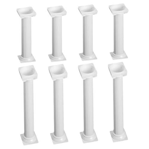 Yardwe 8 Stück Tortenstützstange Vintage Hochzeit Römische Säule Römische Säulen Karneval Tortenständer Tortensäulen Römische Säulenständer Hochzeitstortenständer Yardwe 8 Stück Tortenstützstange Vintage Hochzeit Römische Säule Römische Säulen Karneval Tortenständer Tortensäulen Römische Säulenständer Hochzeitstortenständer von Yardwe