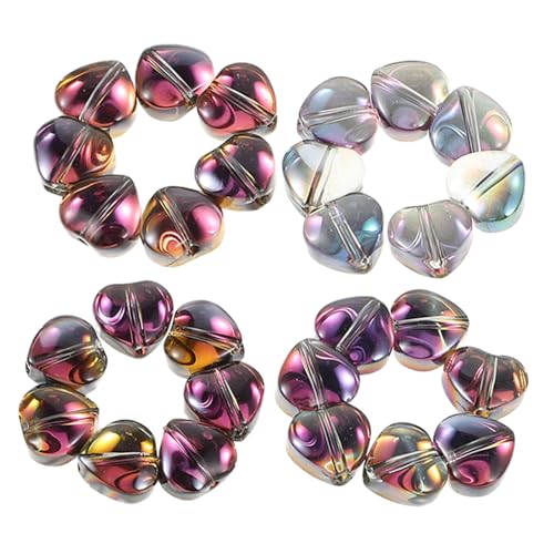 Yardwe 80 Stück Farbverlauf Kristallperlen Herzperle Herzförmige Perlen Zur Schmuckherstellung Herz Abstandshalter Perlen Für Schmuck Perlen Aus Glas Yardwe 80 Stück Farbverlauf Kristallperlen Herzperle Herzförmige Perlen Zur Schmuckherstellung Herz Abstandshalter Perlen Für Schmuck Perlen Aus Glas von Yardwe