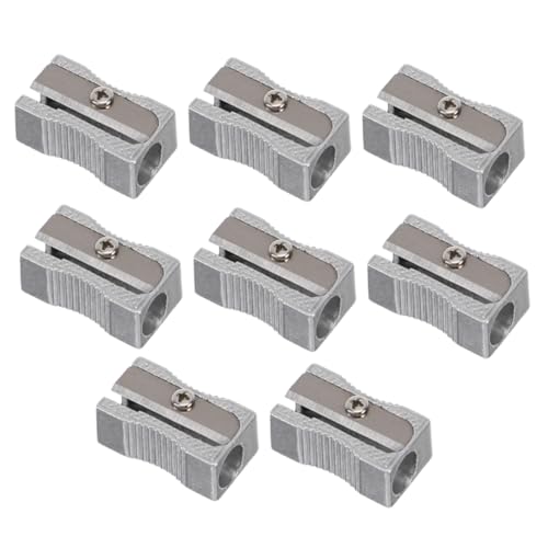 Yardwe 8Stücke Bleistiftspitzer Teiliges Handgehaltener Anspitzer Für Künstler Und Einstellbare Schärfe Für Optimale Ergebnisse Schule Büro Und Zuhause von Yardwe