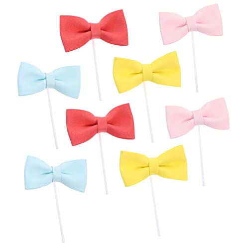 Yardwe 8Stücke Bogen Kuchendekorationen Farbige Dessert Topper Für Geburtstagskuchen Minimalistische Und Süße Kuchenschmuck Und Je Yardwe 8Stücke Bogen Kuchendekorationen Farbige Dessert Topper Für Geburtstagskuchen Minimalistische Und Süße Kuchenschmuck Und Je von Yardwe