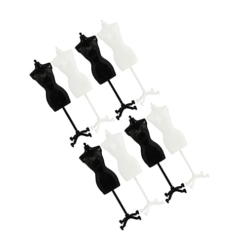 Yardwe 8Stücke Mannequin Modellständer für Puppen Teiliges Schwarze Weiße Robuste und Langlebige Puppenständer für DIY Zubehör und Kreatives Yardwe 8Stücke Mannequin Modellständer für Puppen Teiliges Schwarze Weiße Robuste und Langlebige Puppenständer für DIY Zubehör und Kreatives von Yardwe